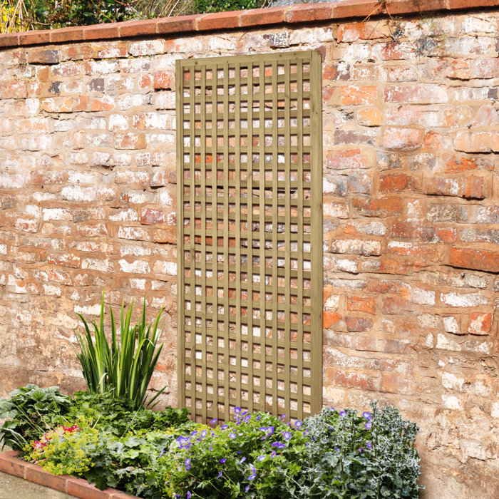 Forest Garden 180Cm H Wood Lattice Panel Trellis Wayfair.co.uk